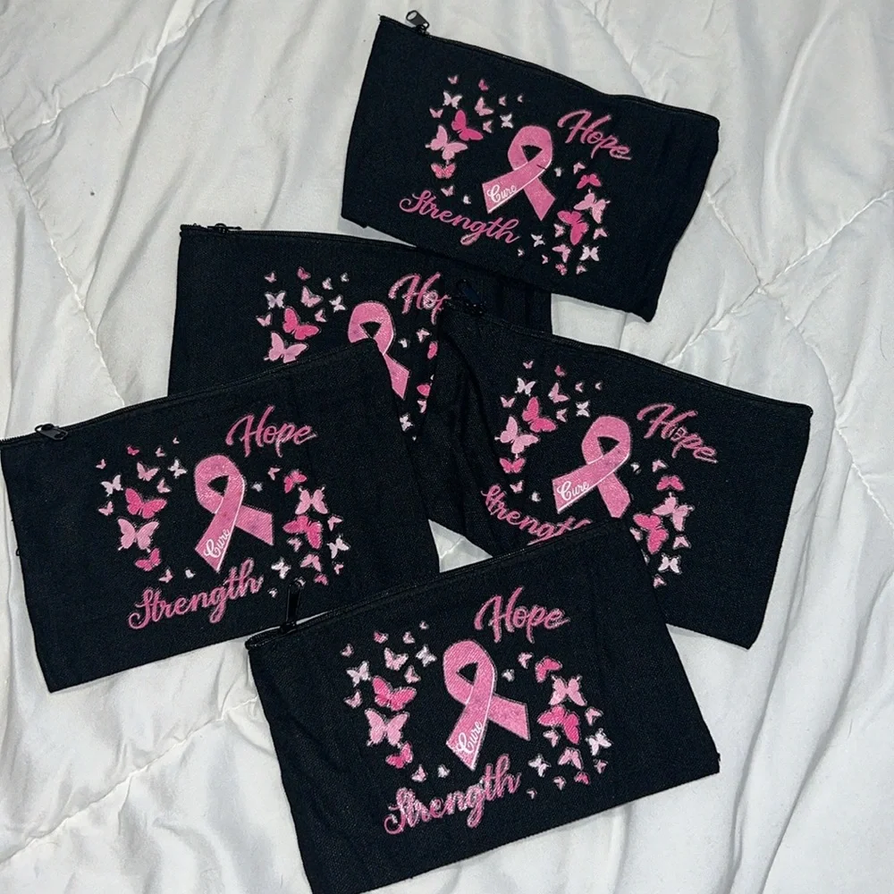 Breast Cancer Awareness Pouch BUY NOW PRICE - Picture 2 of 2